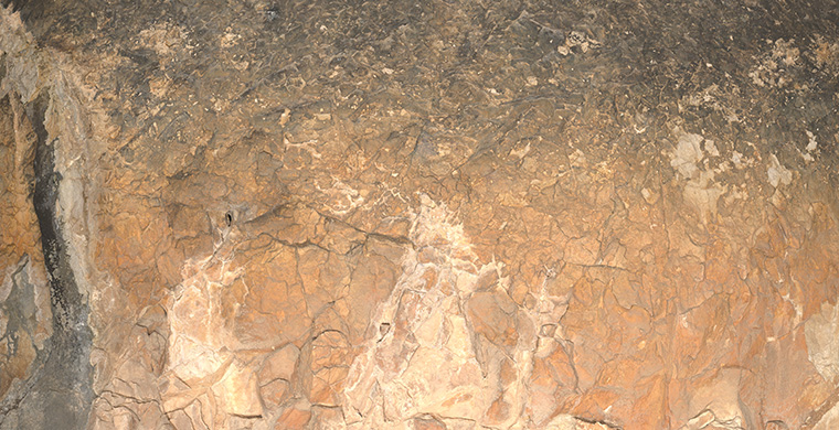 Gigapixel image of the left area of Cova Alta del Lledoner, real color