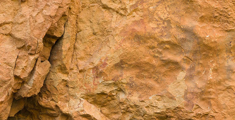 Right hand panel of Cingle dels Tolls del Puntal, real color.